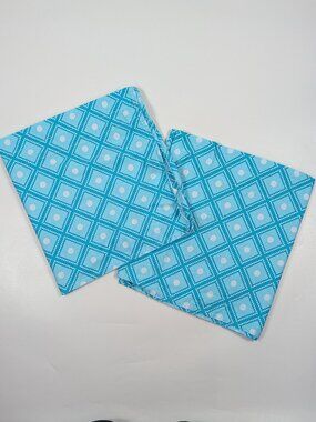 Sweet Jojo Designs Mod Elephant Turquoise White Window Valences
